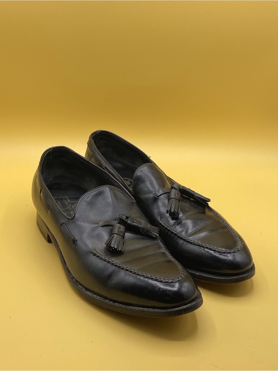 Johnston & Murphy Other - Johnston & Murphy Black Leather Tassel Slip-On Loafers